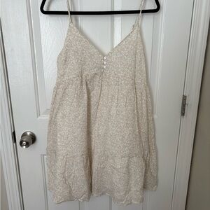Wild Fable Cream Floral Mini Dress